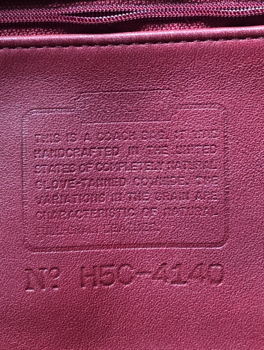 Coach Lafayette Tote Bag In Red Glove-tanned Leather - Picture 16 of 16